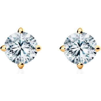 SAVICKI Обеци The Light: злато, лабораторни диаманти