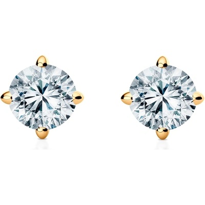 SAVICKI Обеци The Light: злато, лабораторни диаманти