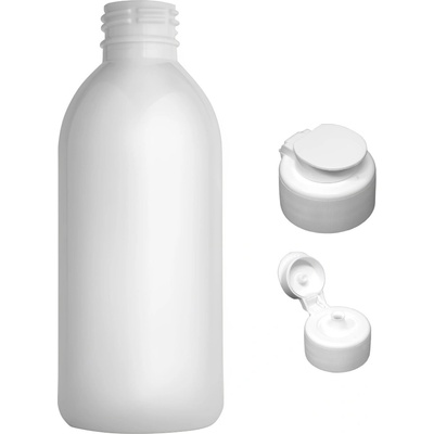 Tera plastová lahvička bílá s bílým dávkovacím víčkem 250 ml