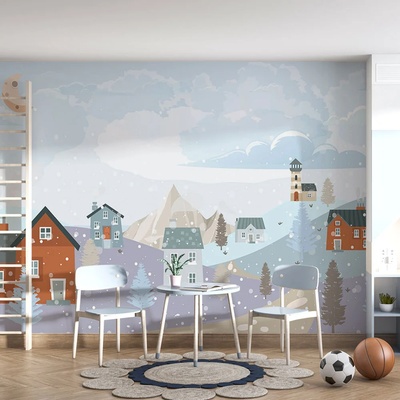 Art gift Фототапет - Вили в планината