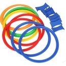 Farebné obruče na hru v triede 10 kolies a konektory