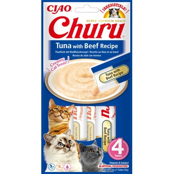 Churu Cat Tuna & Beef 4 x 14 g