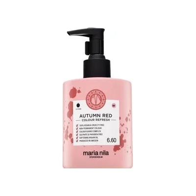 Maria Nila Colour Refresh подхранваща маска с цветни пигменти за съживяване на червените оттенъци Autumn Red 300 ml