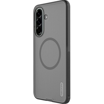Samsung NILLKIN Super Frosted Shield Pro Магнитен Калъф за Samsung A57 5G - Матов PC+TPU, Прозрачно-черен