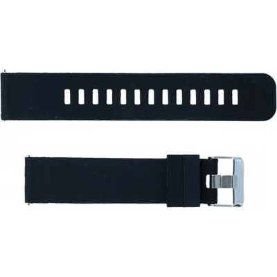 Diloy Силиконова каишка 20 мм, черна, Diloy BR40 (CS0SBR40.20.01)