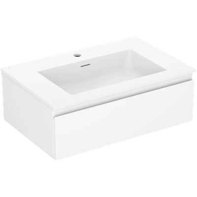 Mexen Orio шкаф за баня 70 см с мивка Otis, 1 чекмедже, бяла мат - 91A10-07023-1-BF01-W18M01 (91A10-07023-1-BF01-W18M01)