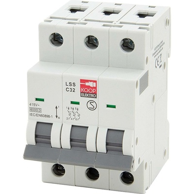 Jistič Koop Elektro 230 V IP20 32 A