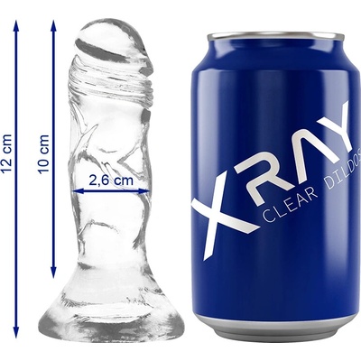 X RAY PRIEHĽADNÉ DILDO 12 CM