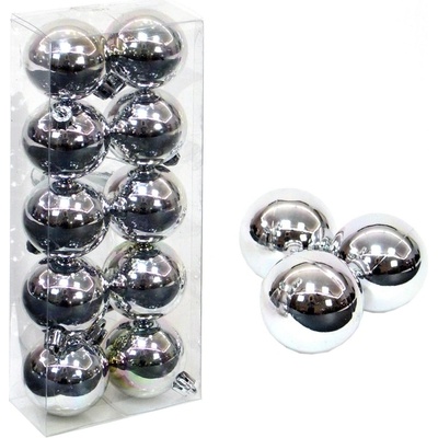 Casa Selección Коледна украса в комплект от 10 броя Navidad - Casa Selección (33174)