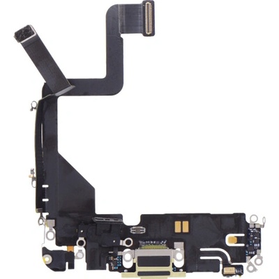 Nabíjecí obvod + Flex kabel iPhone 14 Pro - zlatý - aftermarket IPH1745