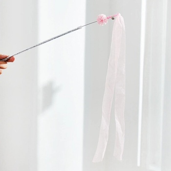 Image 1 of Nunbell Cat Playing Rod играчка за котка тип въдица Princess