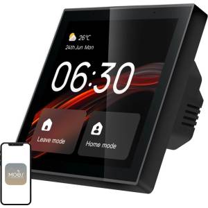 Moes CCP-TY-LN Wi-Fi/ZigBee Контролен панел с 4" LCD дисплей (CCP-TY-EU-LN-MS)