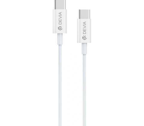 Devia EC042 PD USB-C - USB-C 60W bílý