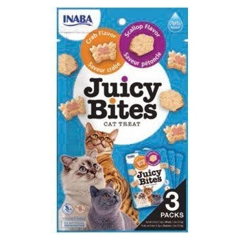 Churu Cat Juicy Bites Scallop&Crab Flavor 3 x 11,3 g