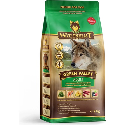 Wolfsblut Green Valley Adult jahňacie a losos 2 kg