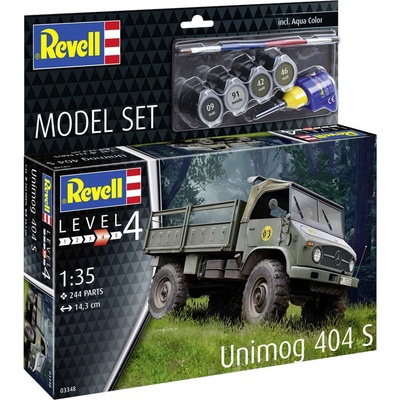 Revell ModelSet military 63348 Unimog 404 S 1:35