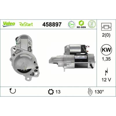 Startér VALEO 458897