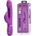 Pretty Love Kampas Twinkled Tenderness 3in1 Licking Rabbit Vibrator Purple