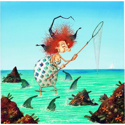Grafika François RuyerThe WitchThe fish 1000 dielov