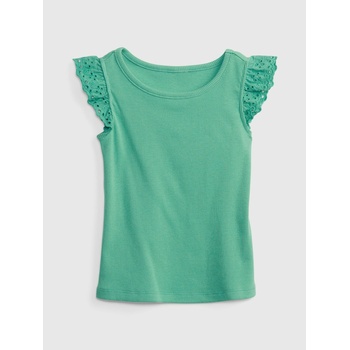 GAP Бебешка тениска с волан GAP GAP | Zelen | Момичешки | 80-86