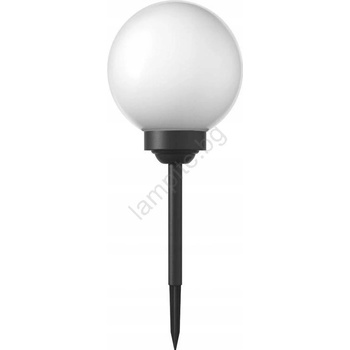SmartLED LED соларна лампа, 1, 2 V, 6500 K, 200 mAh, Ø 20 см, IP44, бяла/черна (SD0027)
