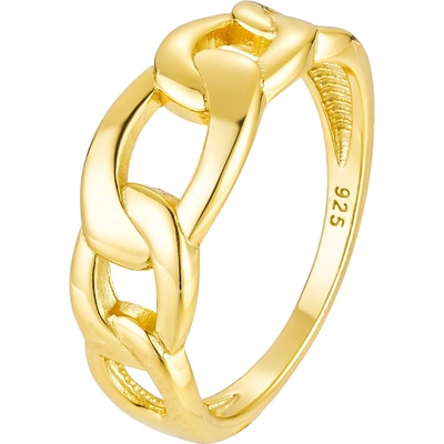 Olivie Strieborný prsteň REŤAZ GOLD 8845