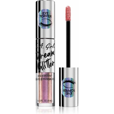 L,A, Girl Cosmetics Dream Glitter trblietavé tekuté očné tiene Sugar High 4 ml