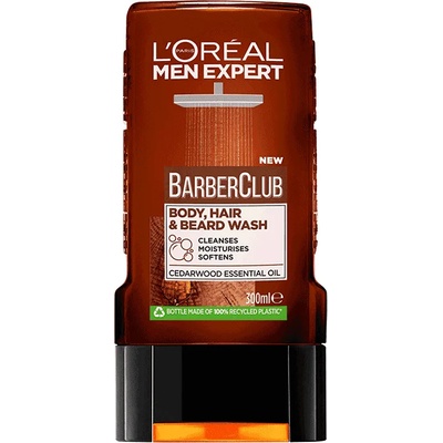 L'Oréal men expert мъжки душ гел, BarberClub, 300мл