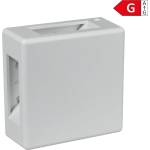 DPMSolid GRD204W - LED фасадно осветително тяло, 6 W, 180 lm, 3000 K, IP54, бял (GRD204W)