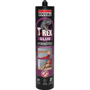 Soudal ЛЕПИЛО МОНТАЖНО t-rex БЪРЗО 380гр (125932)