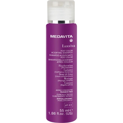 Medavita Luxviva Post Color kyselý šampón 55 ml