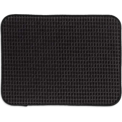 KELA Odkapávací podložka Rapida 100% polyester černá 50,0x38,0cm KL-11727