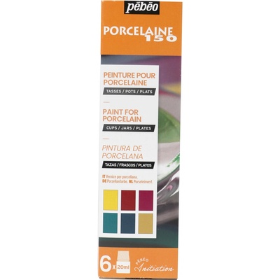 Pébéo Porcelaine 150 756471 Sada I. 6 x 20 ml – Hledejceny.cz