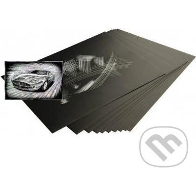 ESSDEE Škrabací folie holografická 30 5 x 22 9 cm 10 ks – Zboží Dáma