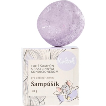 Kvitok Tuhý šampón pre deti Šampúšik 25 g