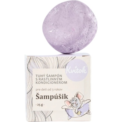 Kvitok Tuhý šampón pre deti Šampúšik 25 g