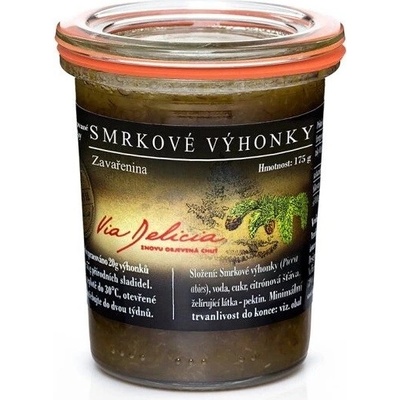 Via Delicia Smrekový džem so zázvorom, citrónom a medom 175g