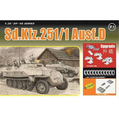 DRAGON Model Kit military 6980 Sd.Kfz.Ausf.D 251:1 1:35