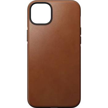 Nomad Modern Leather MagSafe Case, english tan- iPhone 14 Plus (NM01278085)