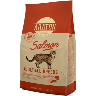 Araton Cat Dry Adult Salmon 1,5 kg