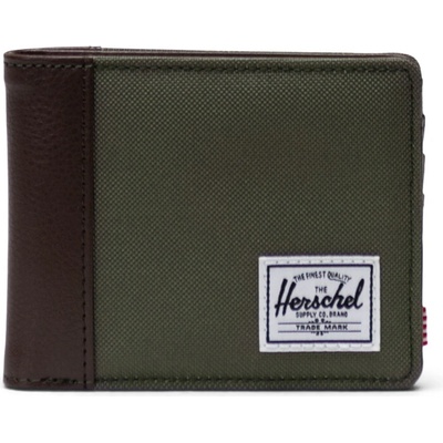 Herschel Hank Wallet Ivy Green/Chicory Coffee