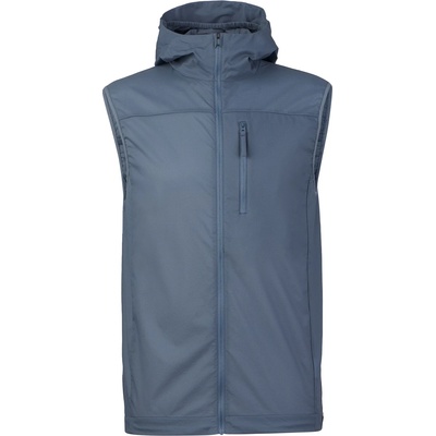 Stoic Мъжки ветрозащитен елек Stoic NybroSt. Windbreaker Vest with Hood Windproof vest - Ocean Blue - размер XXL (053-0061-0115)