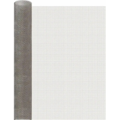 Síť proti hmyzu 80 x 1000 cm 3 Mesh Nerezová ocel 201 stříbrná