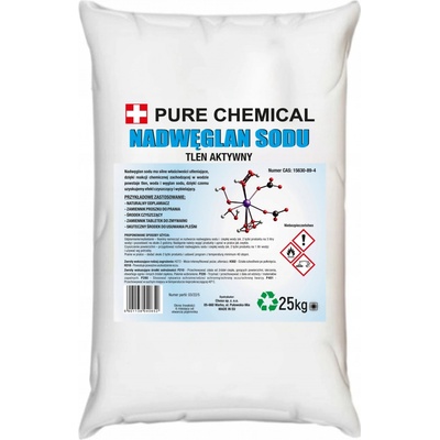 Pure Chemikal prací prášok bez vône s bieliacim prostriedkom 25 kg
