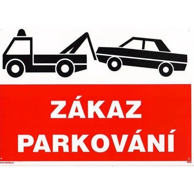 Maják Tabulka - ZÁKAZ PARKOVÁNÍ 210x297mm (A4) PH