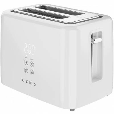 Electric Toaster, White, 220-240V, 50-60Hz, 780-930W, 2 slots, 3 modes, 7 browning levels (ATS0002W)