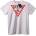 NOONEBRAND Тениска GUESS Въпросителен Знак - M, White