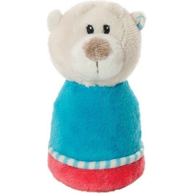 NICI Плюшена бебешка дрънкалка - Мече (34788)