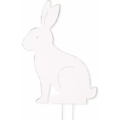 Lepaso Zajíc zápich kov 43x80cm bílá