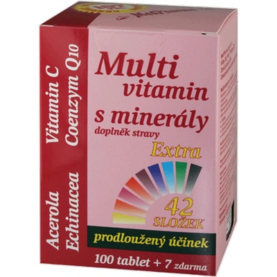 MedPharma Multivitamín s minerály+extra C 67 tablet